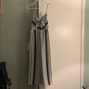 Xhilaration Striped Jumpsuit Size M